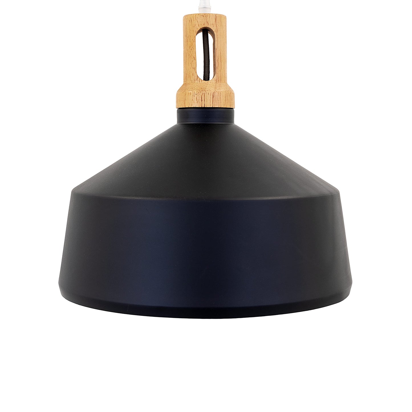 Elegant black pendant light with modern design from Yosemite Home Decor's Noir Collection