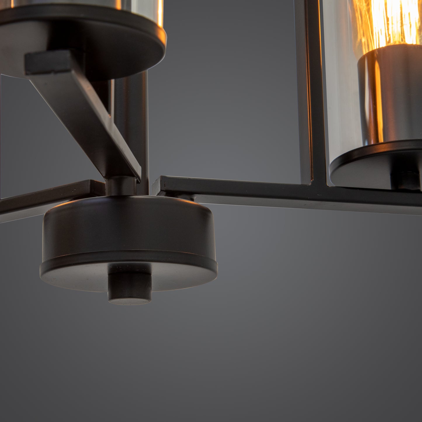 Yosemite Home Decor Prairie Collection 3 Light Chandelier
