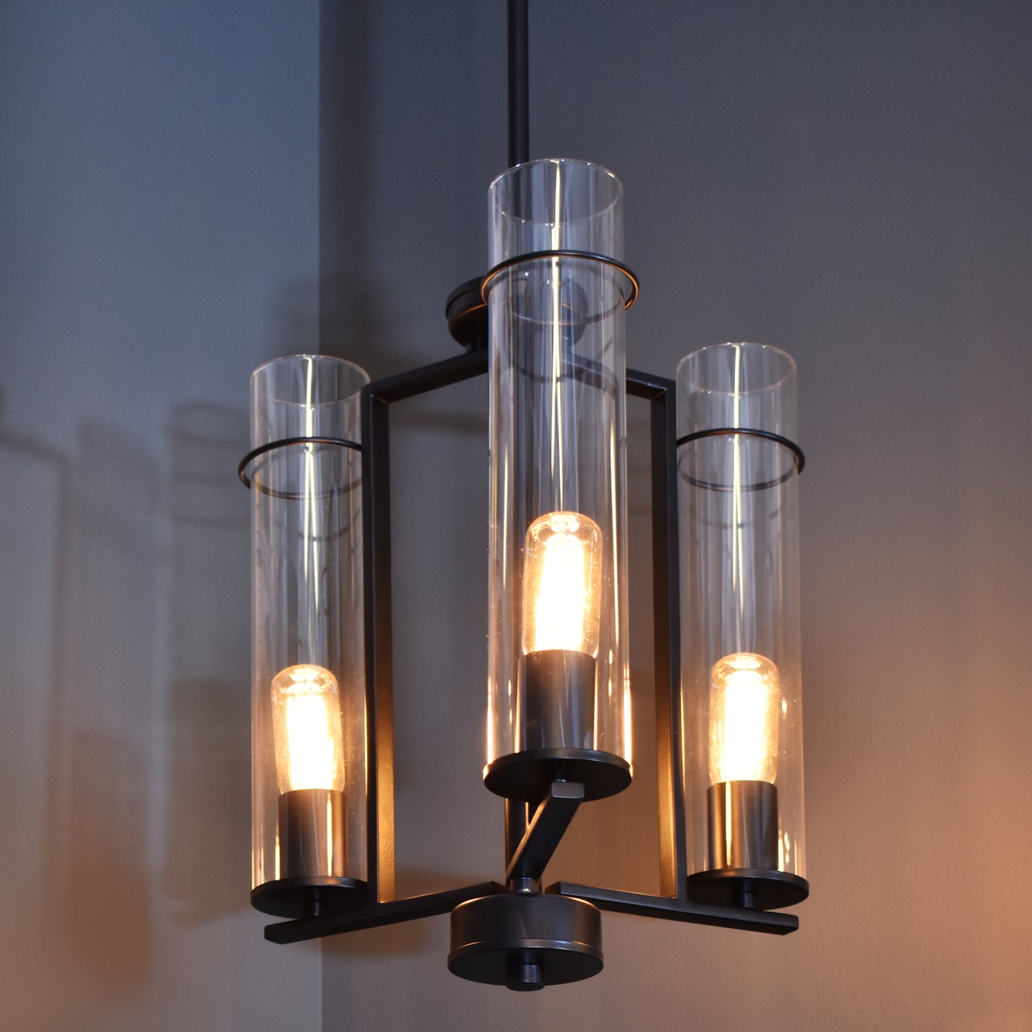 Yosemite Home Decor Prairie Collection 3 Light Chandelier