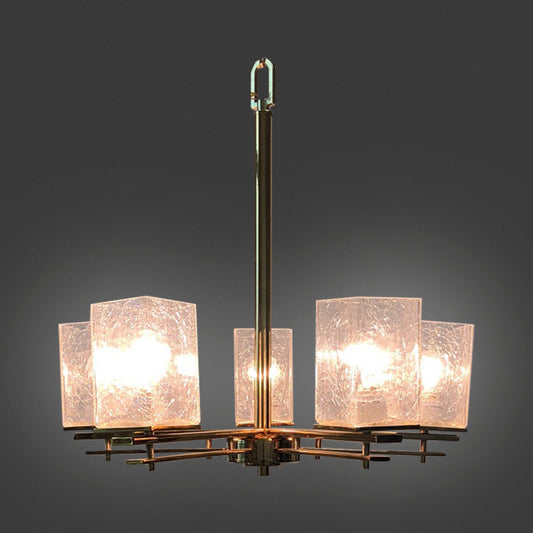 Yosemite Home Decor 5 Light Chandelier in Copper Finish