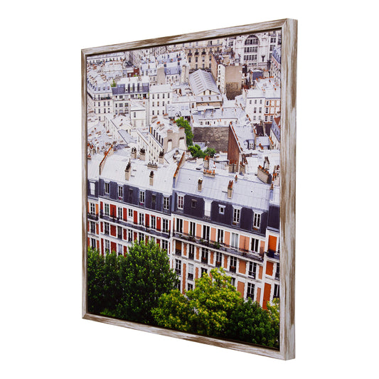 Yosemite Home Decor Au Revoir II' - 32"x32" Photo by Veronica Olson, Printed on Canvas, Framed, Multicolor