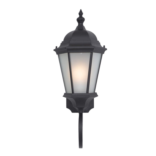 Yosemite Home Decor Brielle 8-Inch One-Light Fluorescent Exterior Sconce