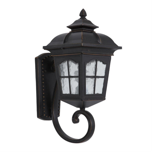Yosemite Home Decor FL5214ORB-S Amelia Collection One Light Fluorescent Exterior, Oil-Rubbed Bronze, 58 Piece