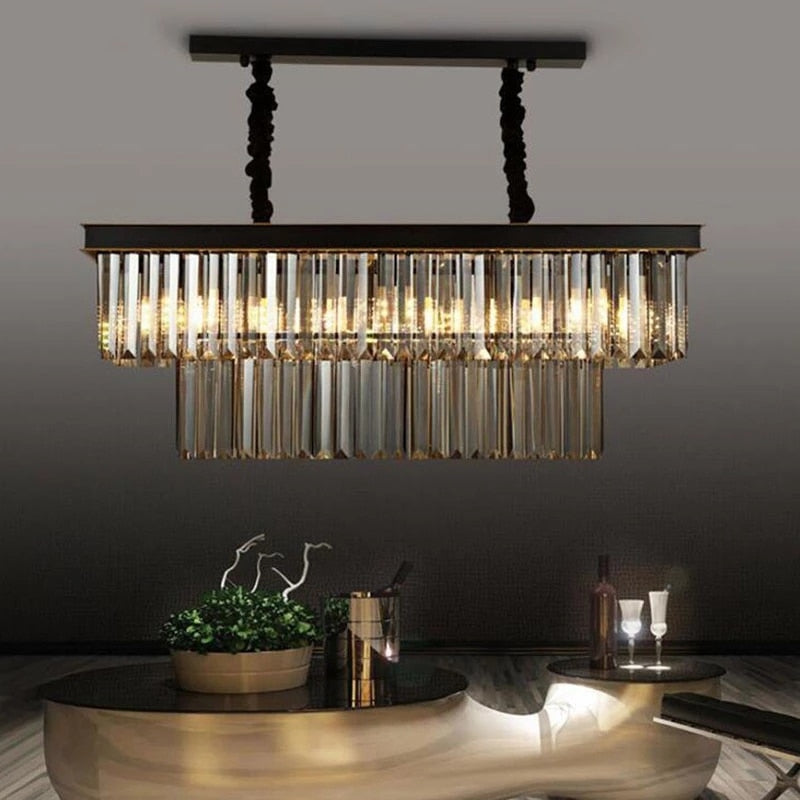 American Style Luxury Amber Chandelier – NOOSH Decor