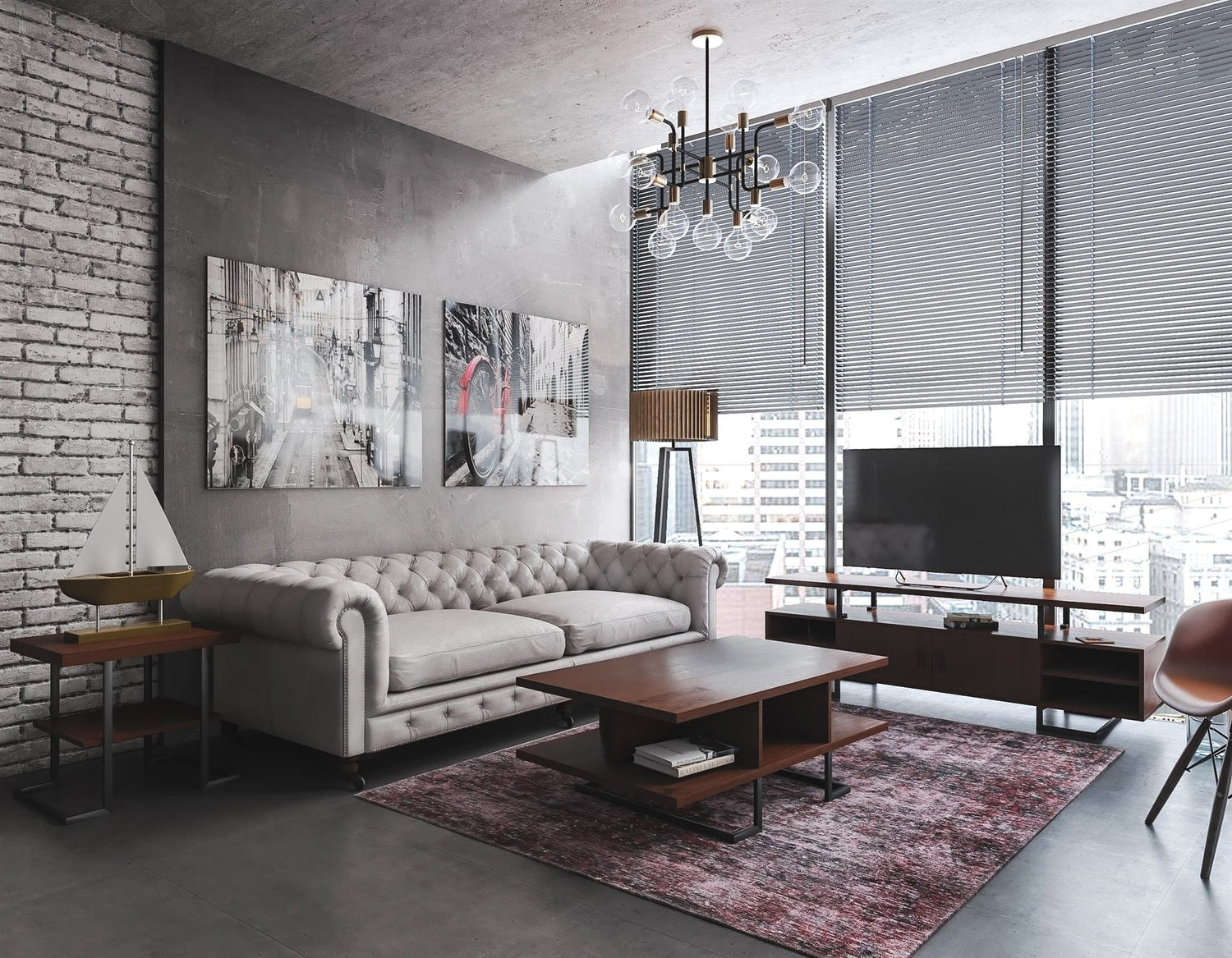 Chandelier collection featuring 3 light, 5 light, and 6 light chandeliers with acrylic chandelier crystals