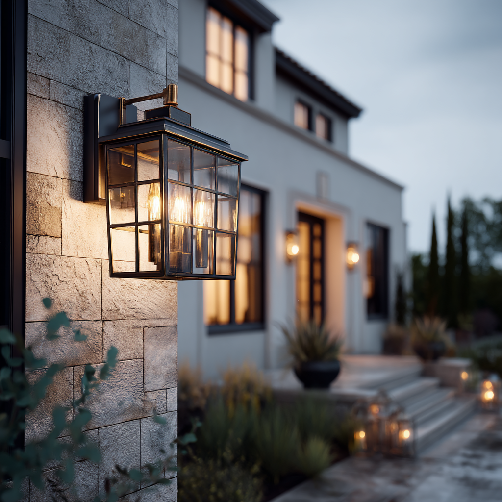 Exterior lights collection featuring exterior wall lights and house exterior lights for outdoor security and curb appeal