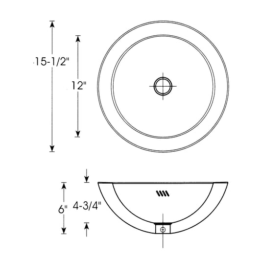 20-Gauge Double Layer Stainless Steel Top Mount Tank Sink with Overflow