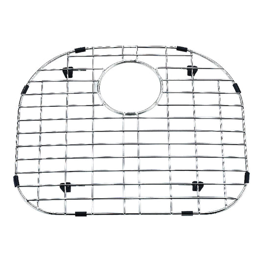 Yosemite Home Decor BG4640 Stainless Steel Bottom Sink Grid with Black Rubber Feet, Satin