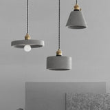 Vintage Style Cemented Pendant Light